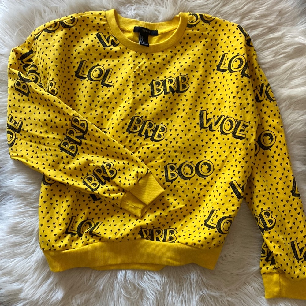 🐝 LOL BRB WOE GRAPHIC SWEATSHIRT 🍌